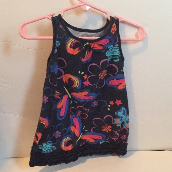 Circo navy blue butterfly dress size 12 mo… - Picture 1 of 8